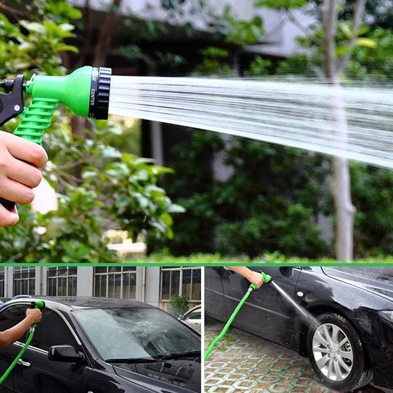 Mangueira Mágica Flexível Irrigação + Esguicho de Brinde