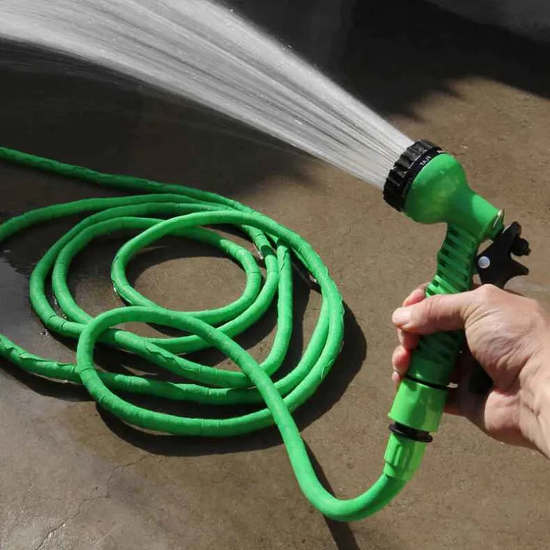 Mangueira Mágica Flexível Irrigação + Esguicho de Brinde